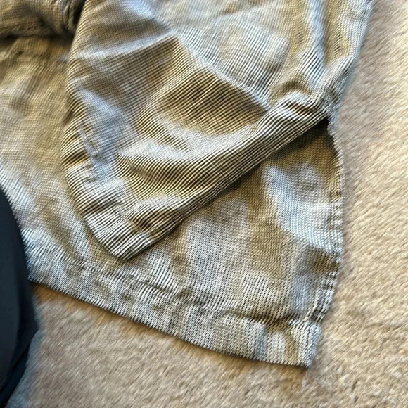 Cotton Wear Micro Houndstooth Linen Jacket EUC L - Picture 5 of 5